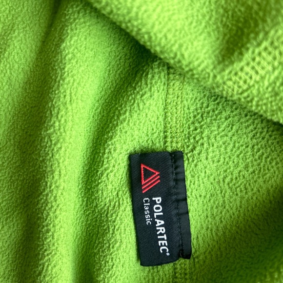 The North Face fleece Quarter Zip Green Medium - Picture 5 of 10